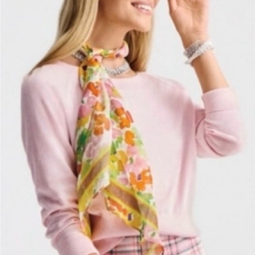 CAbi Light Pink Ballet Sweater - Large